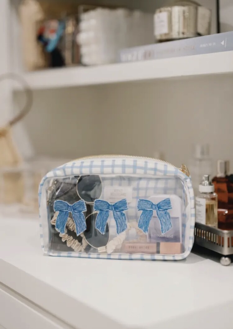 KenzKustomz Blue 3 Bows Bag