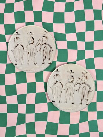 Tart By Taylor Three Amigos Coaster