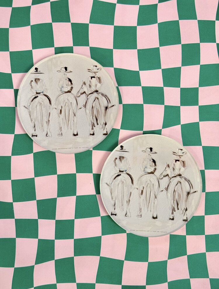 Tart By Taylor Three Amigos Coaster