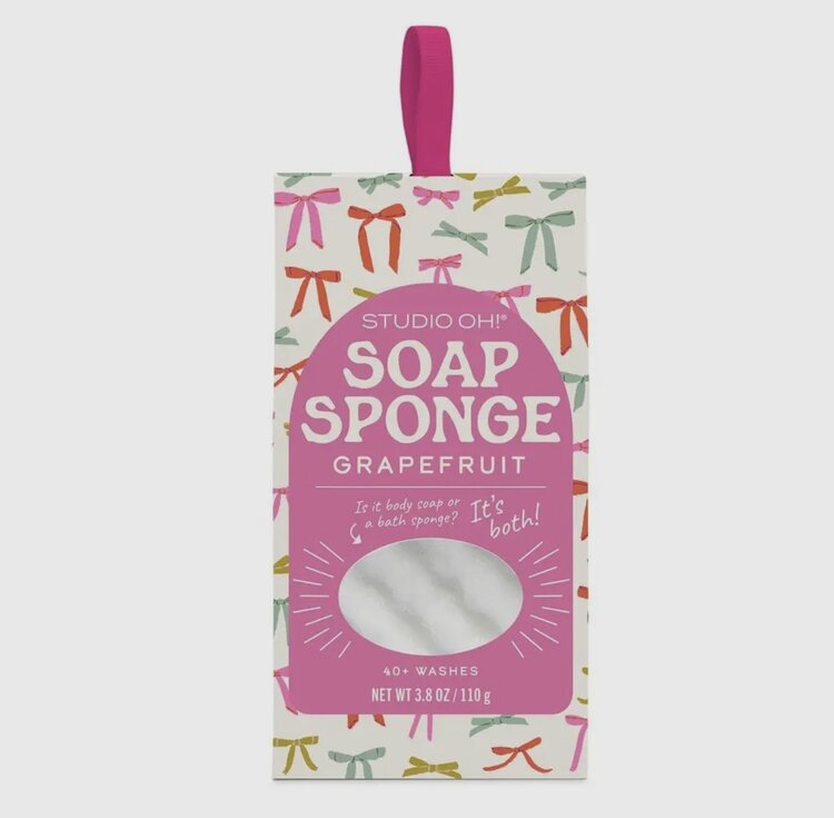 Studio Oh! Put A Bow On It Soap Sponge