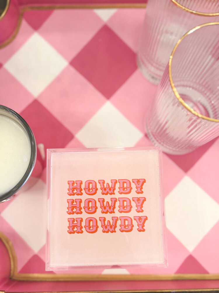Deny Designs Howdy Howdy Howdy Acrylic Box