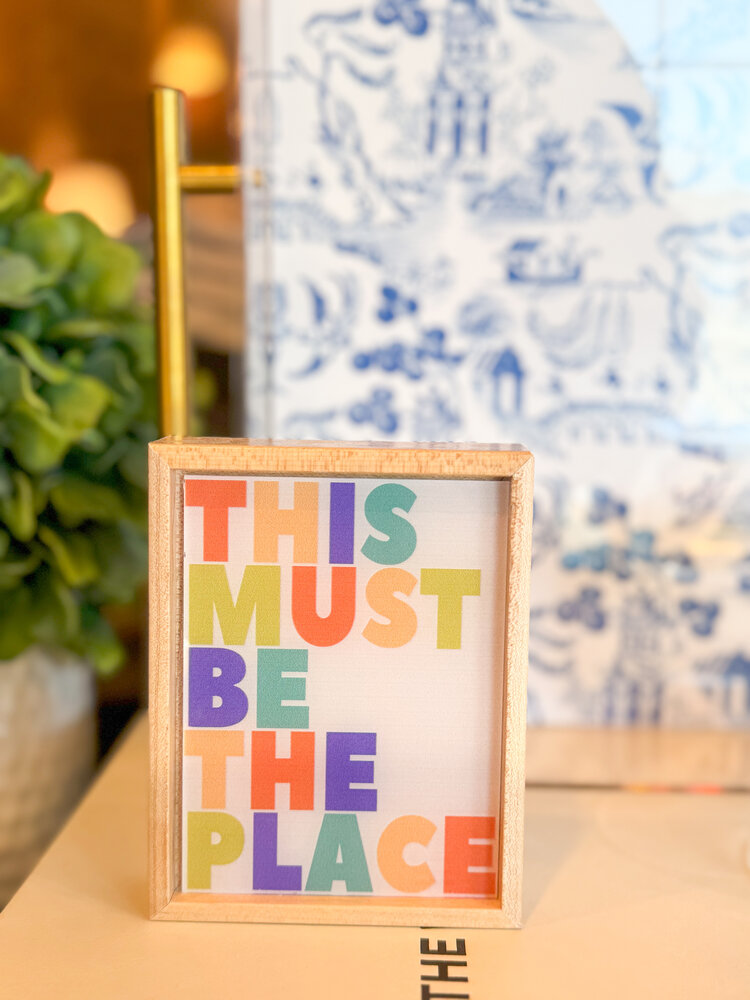 Deny Designs This Must Be The Place Mini Framed Art