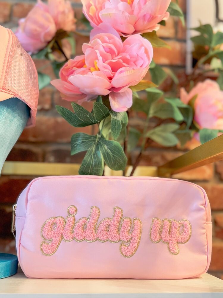 KenzKustomz Giddy Up Embroidered Large Bag