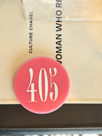 Freshwater Curated Goods 405 Coaster - Pink