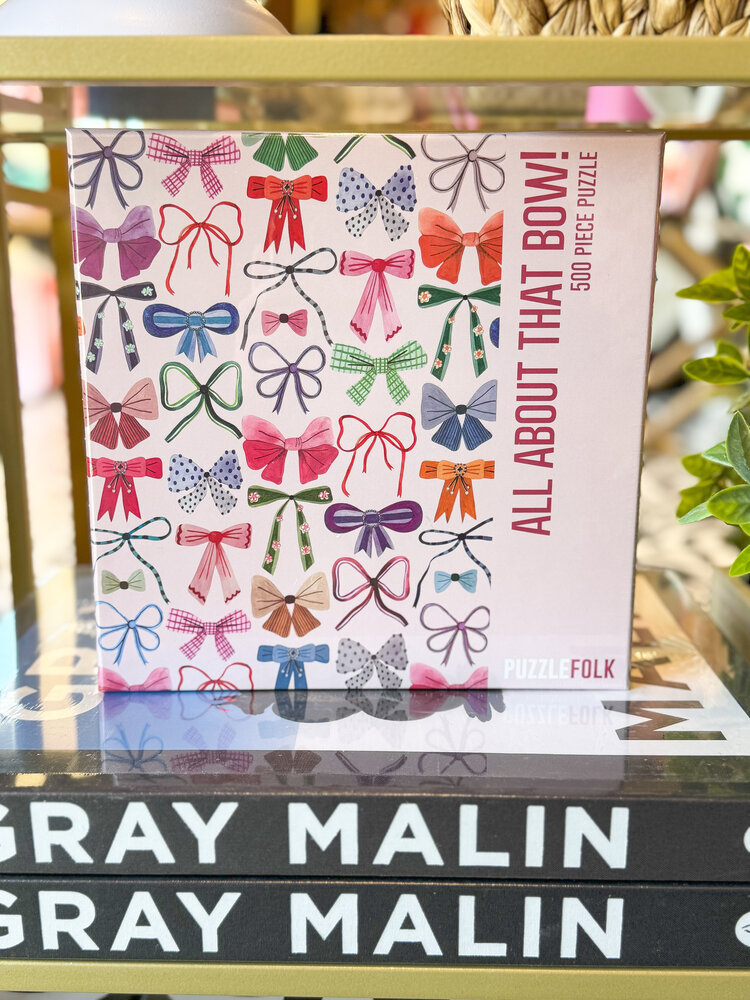 Puzzlefolk All About That Bow 500 Piece Puzzle