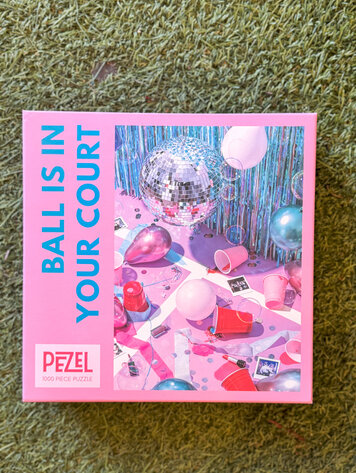 Pezzle Puzzles Ball Is In Your Court 1000 piece Puzzle