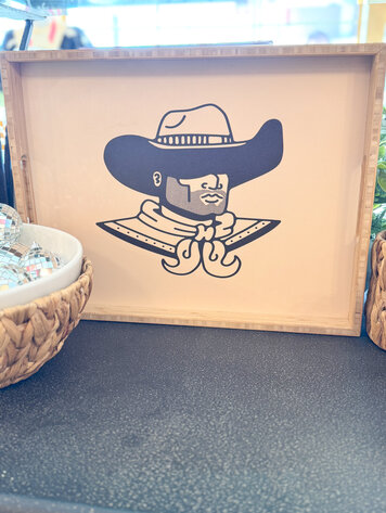 Deny Designs RIP Rectangle Tray Large