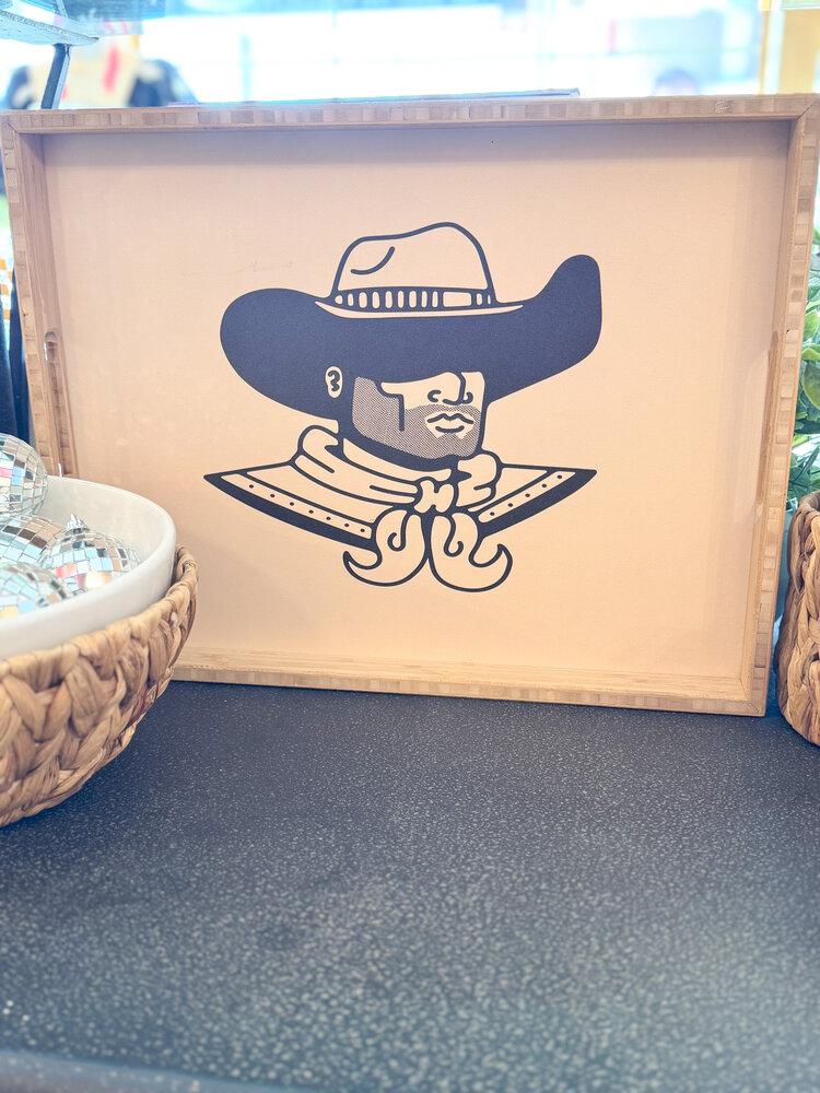 Deny Designs RIP Rectangle Tray Large