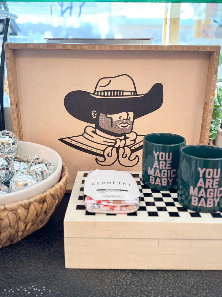 Deny Designs RIP Rectangle Tray Large