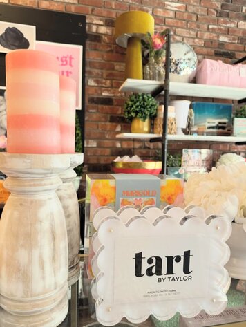 Tart By Taylor White Acrylic Picture Frame