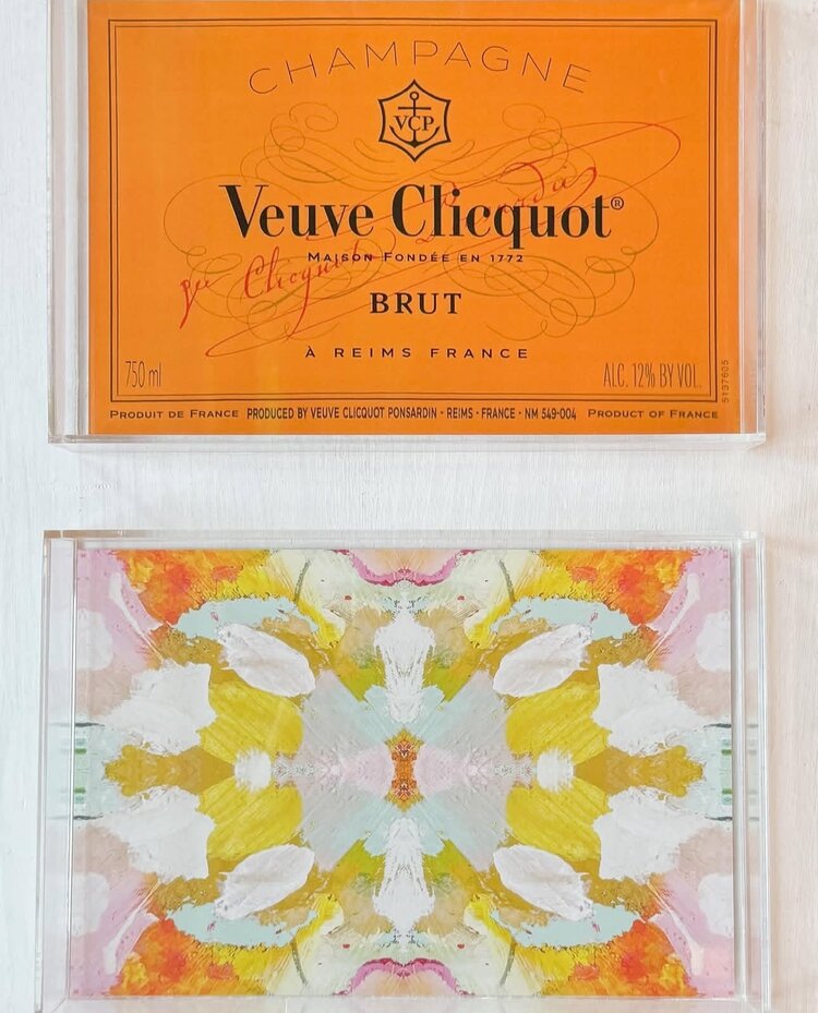 Tart By Taylor Pop The Bubbly Acrylic Tray Small