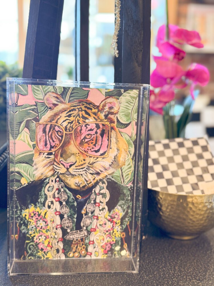 Tart By Taylor Toby The Tiger Small Acrylic Tray