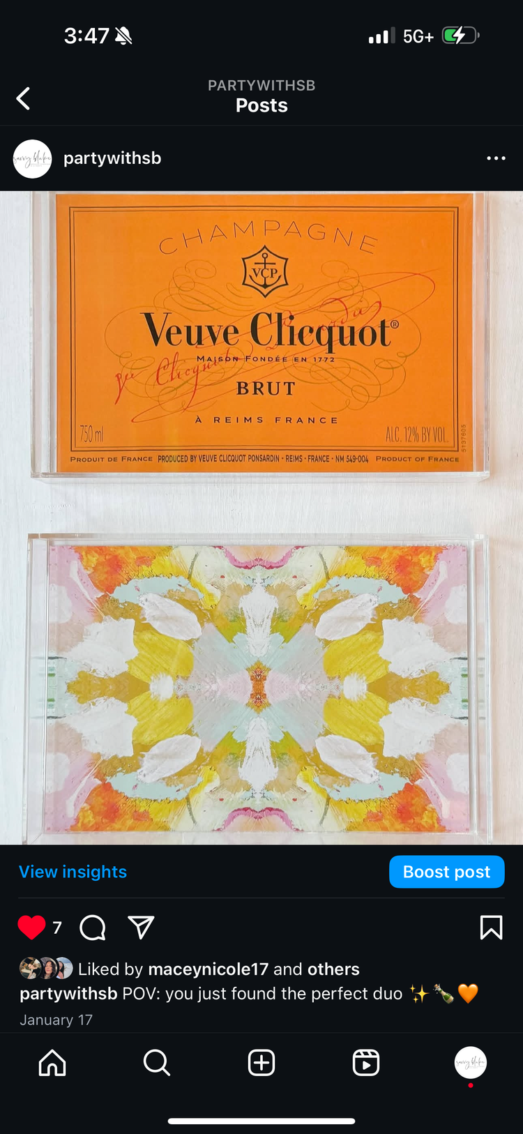 Tart By Taylor Marigold Small Tray