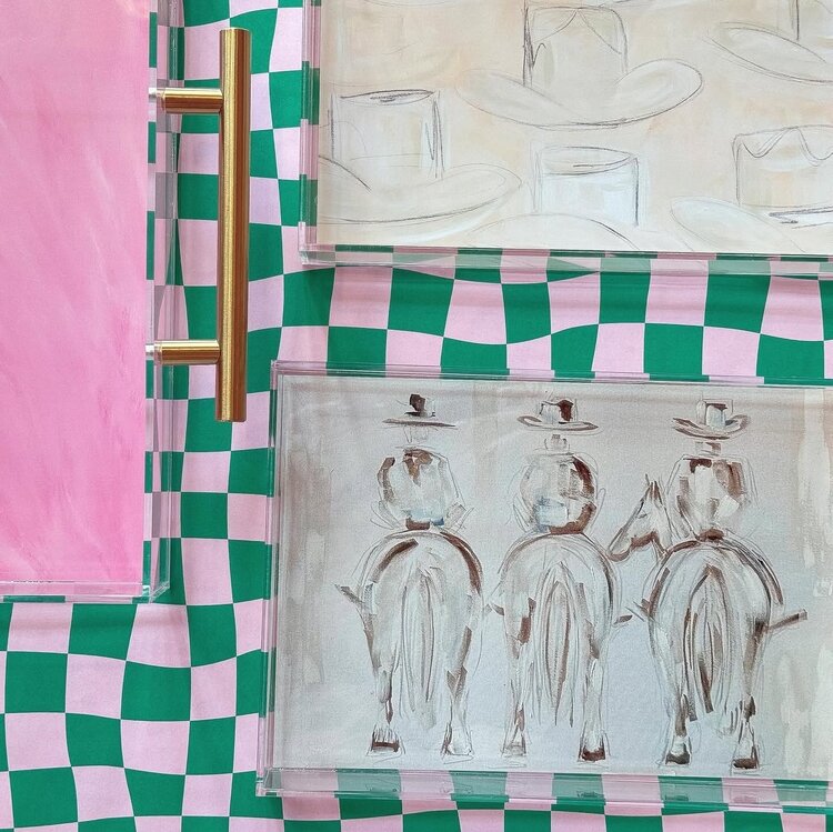 Tart By Taylor Three Amigos Small Tray