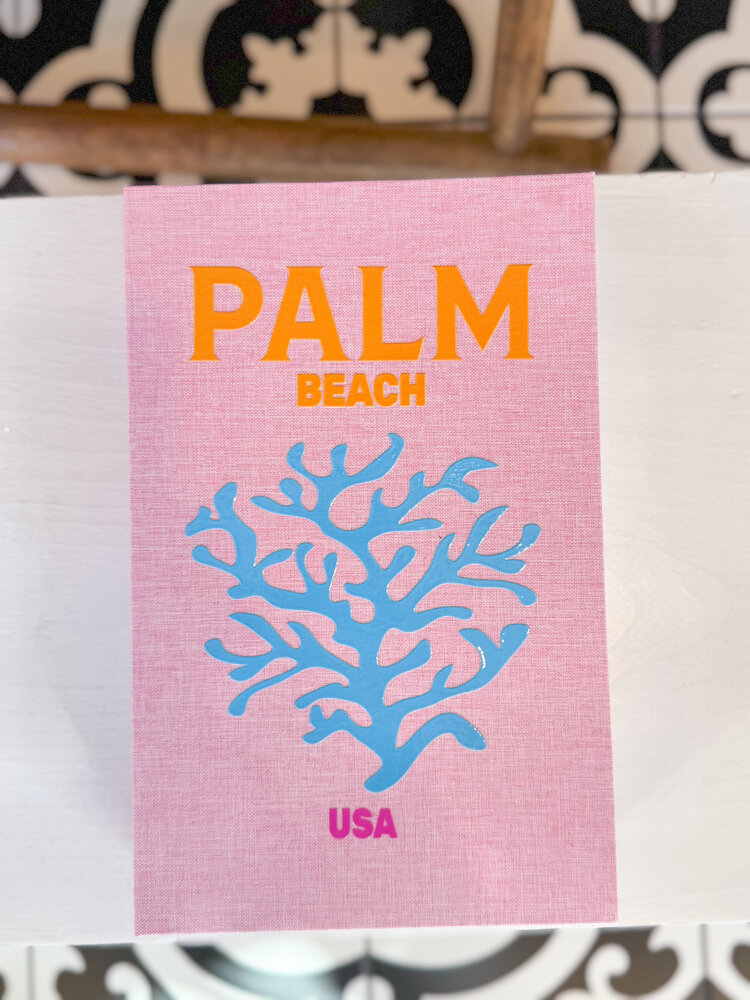 Toss Designs Decorative Book with Jewelry Box Inside - Palm Beach