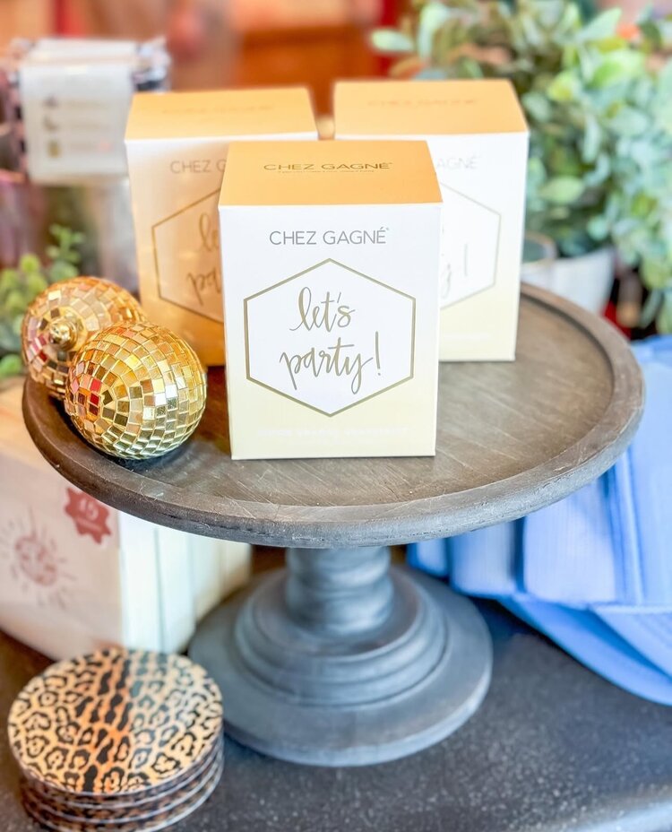 Chez Gagne Let's Party - Boxed Candle