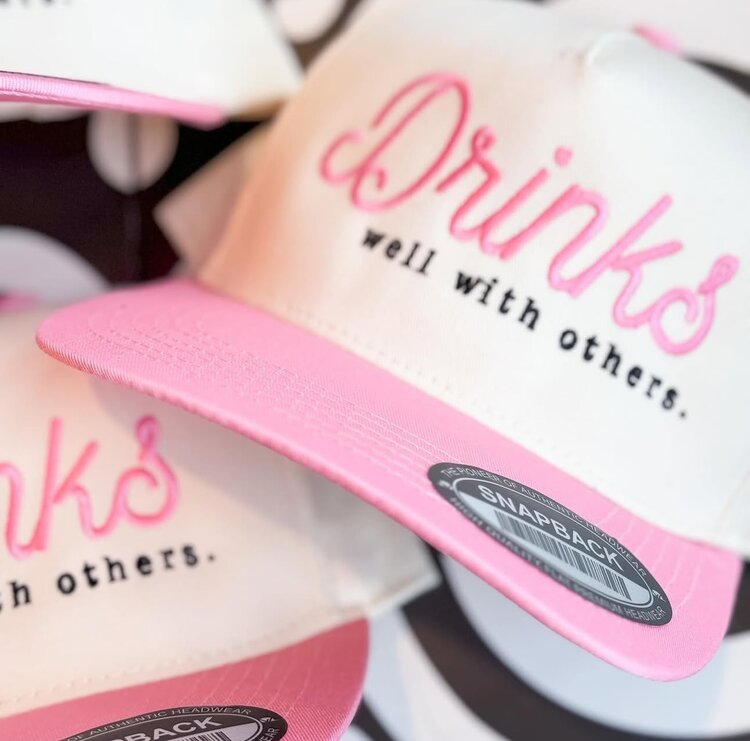 Summer Tees Drinks Well With Others Trucker Hat