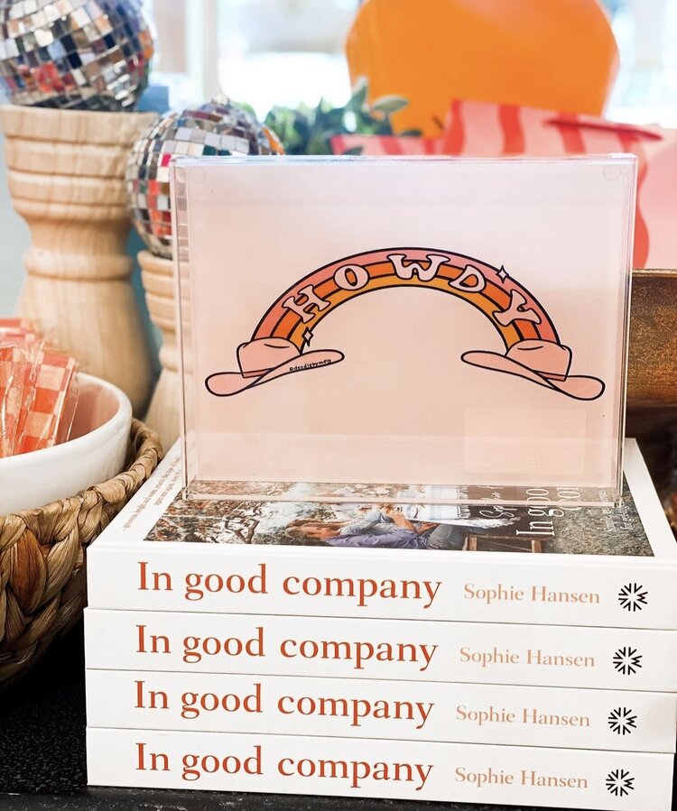 Deny Designs Howdy Acrylic Tray Small