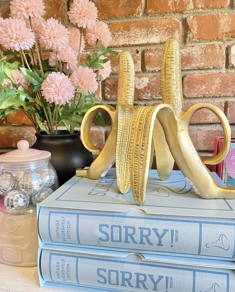 8 Oak Lane Banana Bookends - Set of 2