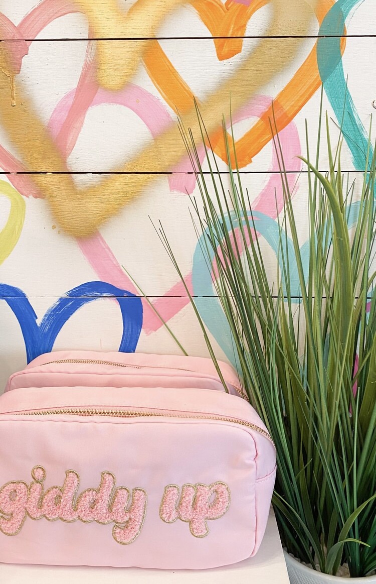 KenzKustomz Giddy Up Embroidered Large Bag