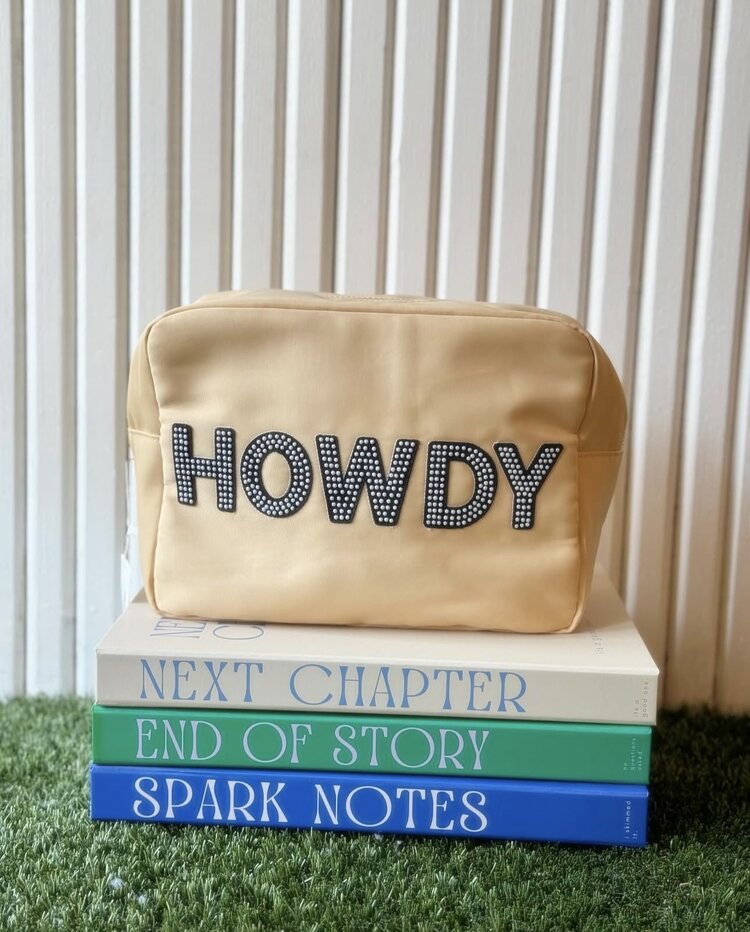 KenzKustomz XL Howdy Camel Makeup Bag