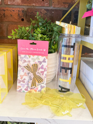 Over The Moon Greek Kappa Alpha Theta Bow Air Freshener