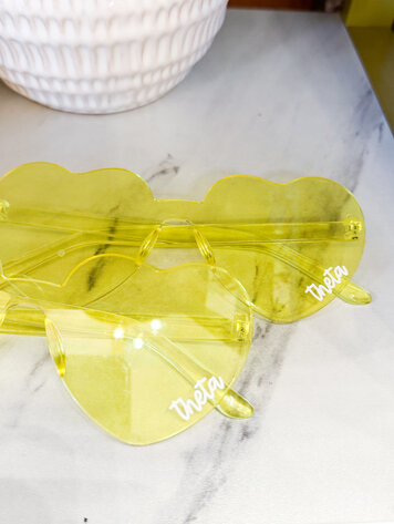 Duo Threads Only Eyes for you Heart Sunnies - Kappa Alpha Theta