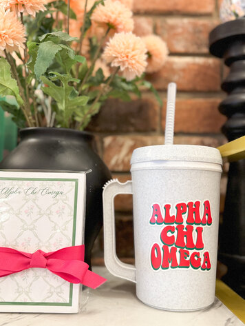 Duo Threads Cool To Be Mega Mug - Alpha Chi Omega