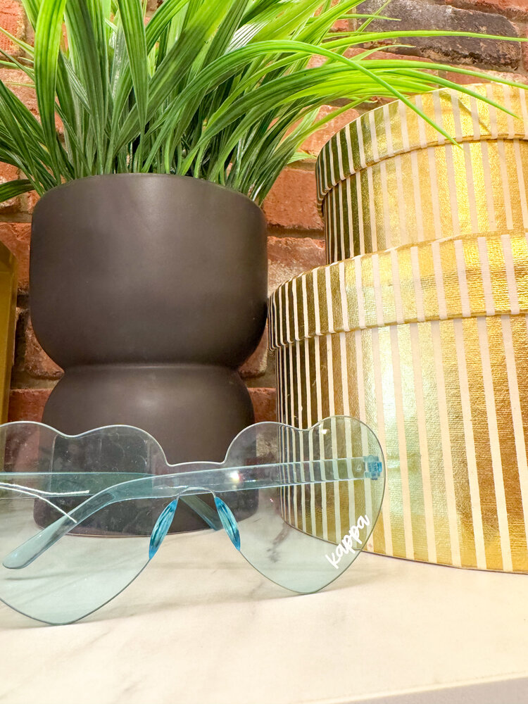 Duo Threads Only Eyes for you Heart Sunnies - Kappa Kappa Gamma