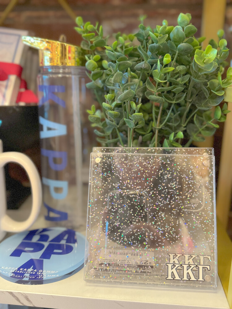 Duo Threads Insta Glitter Picture Frame - Kappa Kappa Gamma