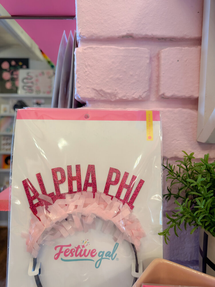 Festive Gal Alpha Phi Festive Headband