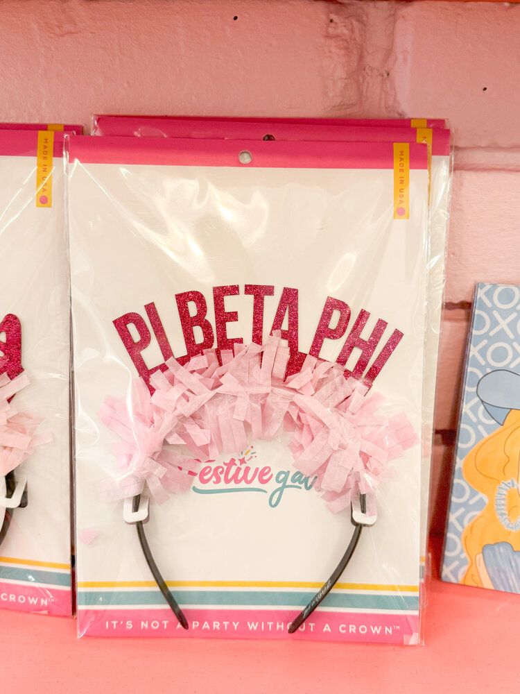 Festive Gal Pi Beta Phi Festive Headband