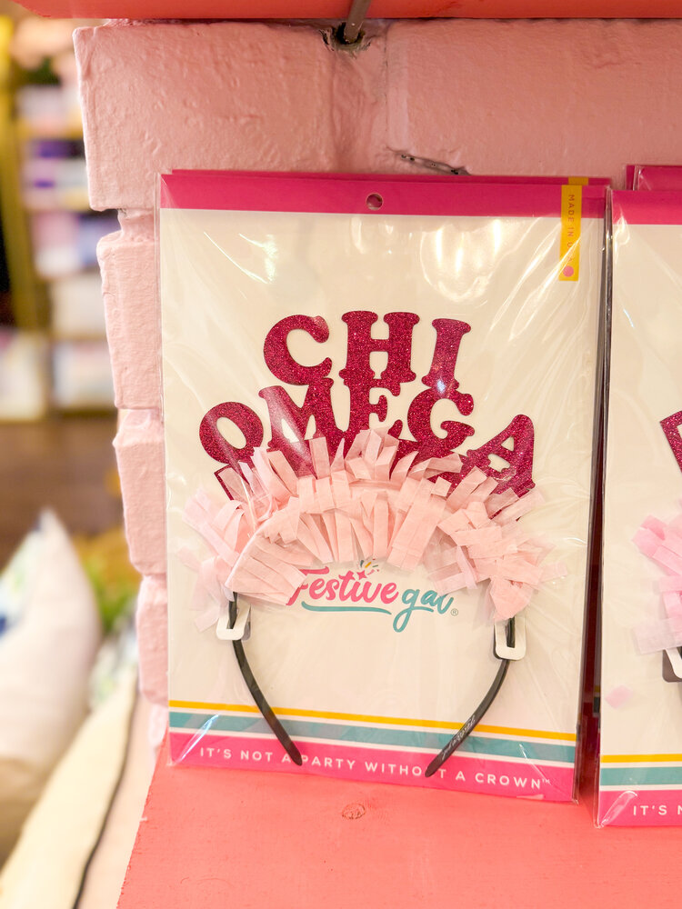 Festive Gal Chi Omega Festive Headband