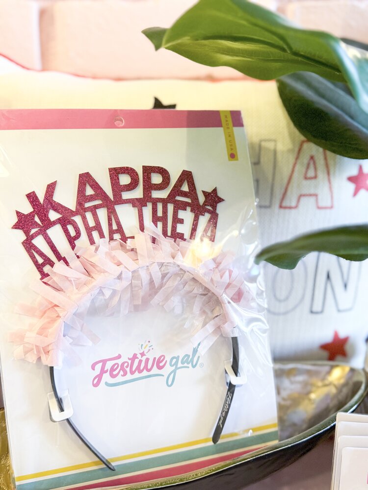 Festive Gal Kappa Alpha Theta Festive Headband
