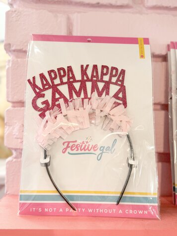 Festive Gal Kappa Kappa Gamma Festive Headband