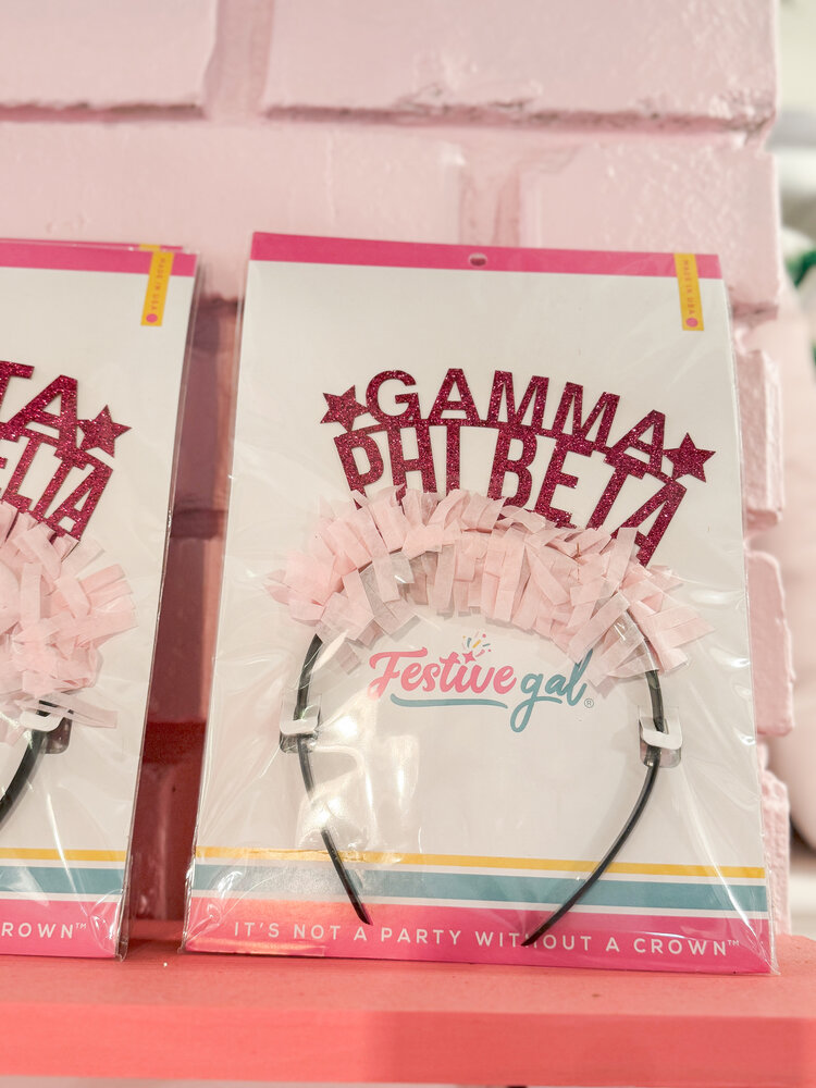 Festive Gal Gamma Phi Beta Festive Headband