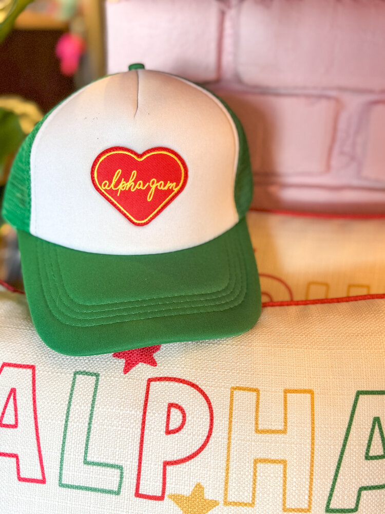 Duo Threads Alpha Gamma Delta Trucker Hat