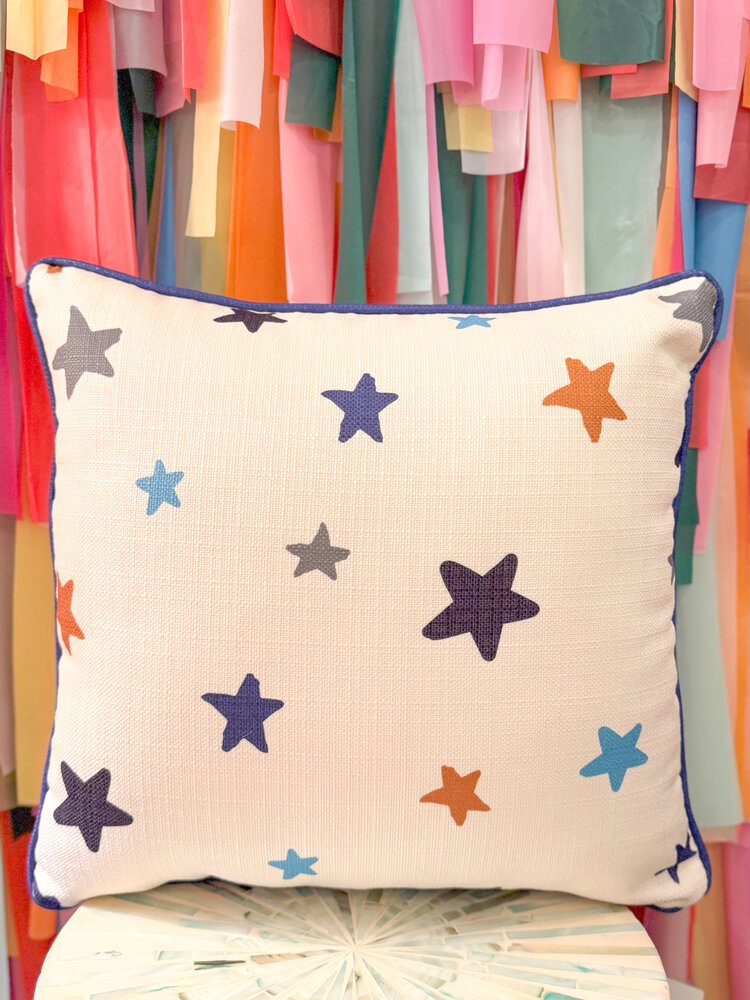 Little Birdie Kappa Kappa Gamma Star Pillow