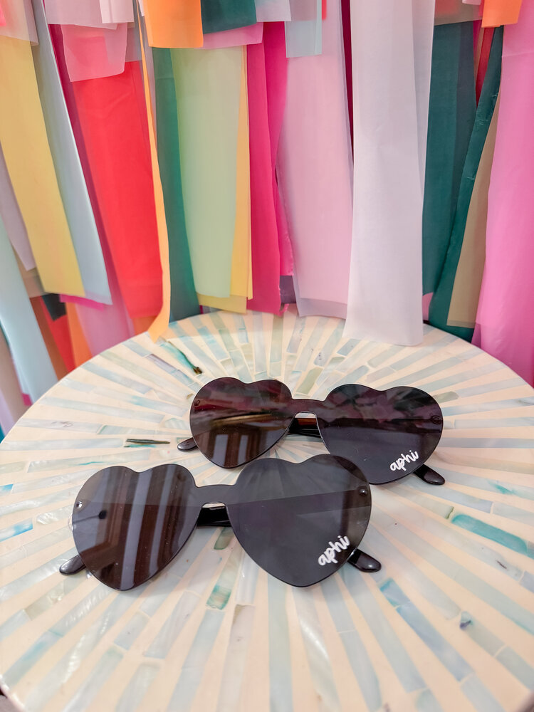 Duo Threads Only Eyes for you Heart Sunnies - Alpha Phi