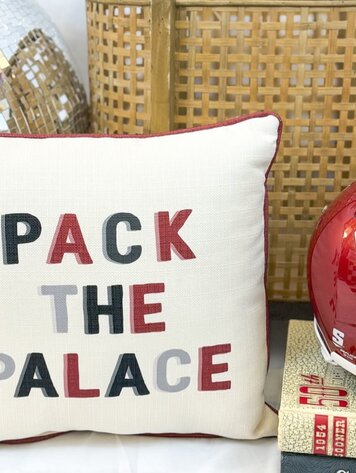 Little Birdie Pack the Palace Pillow
