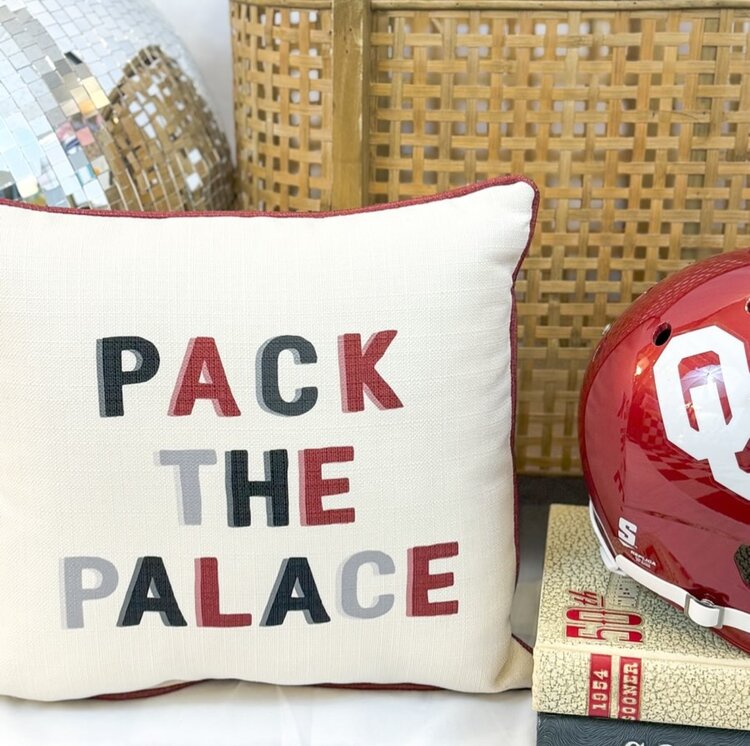 Little Birdie Pack the Palace Pillow