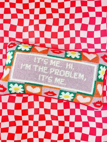 Furbish It's Me Needlepoint Pillow