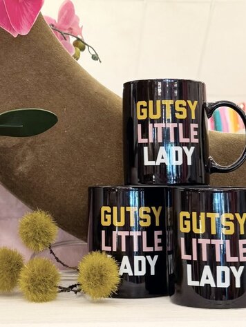 Golden Gems Gutsy Little Lady Mug