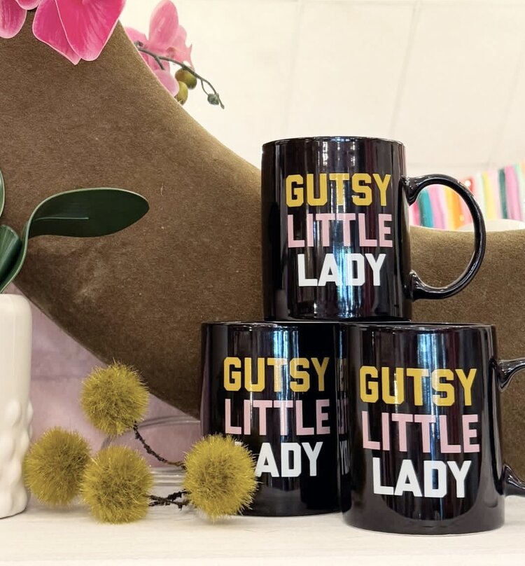 Golden Gems Gutsy Little Lady Mug