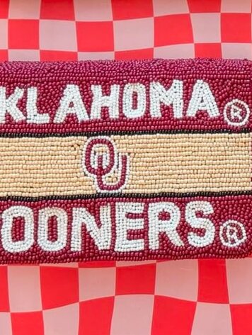 Ole OKLAHOMA  Beaded Large Crossbody