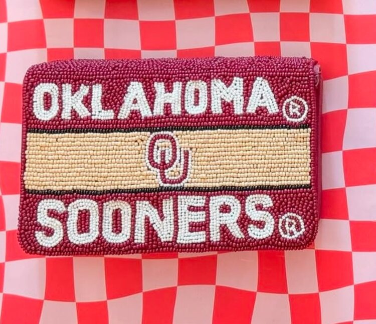Ole OKLAHOMA  Beaded Large Crossbody