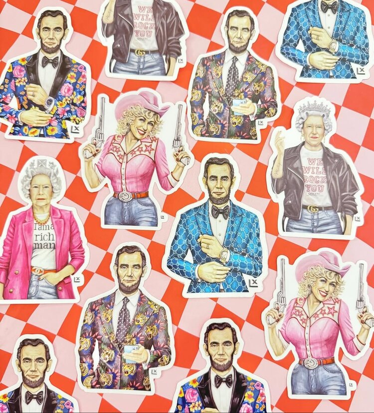 LX Artworks Lincoln Lawyer Sticker