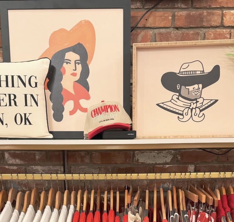 Deny Designs Lady Outlaw Framed Wall Art Large