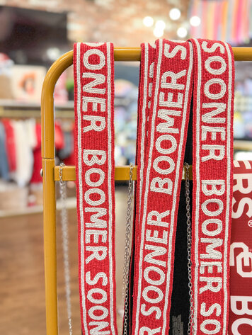 Desden Boomer Soomer OU Beaded Purse Strap