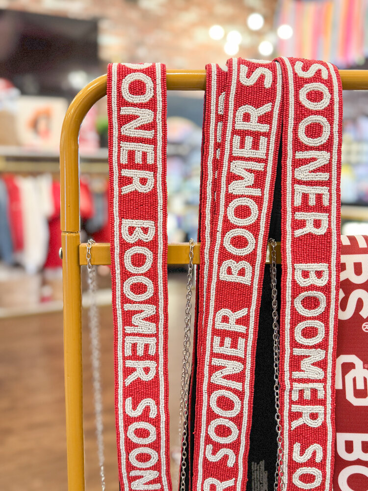 Desden Boomer Soomer OU Beaded Purse Strap